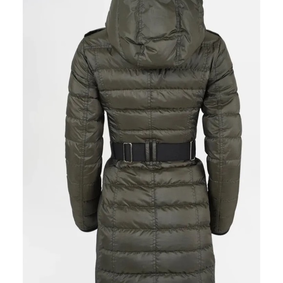 NWT Burberry Abbeydale Puffer Goose Down Coat Jacket Hood Winter S 4 - Picture 2 of 12